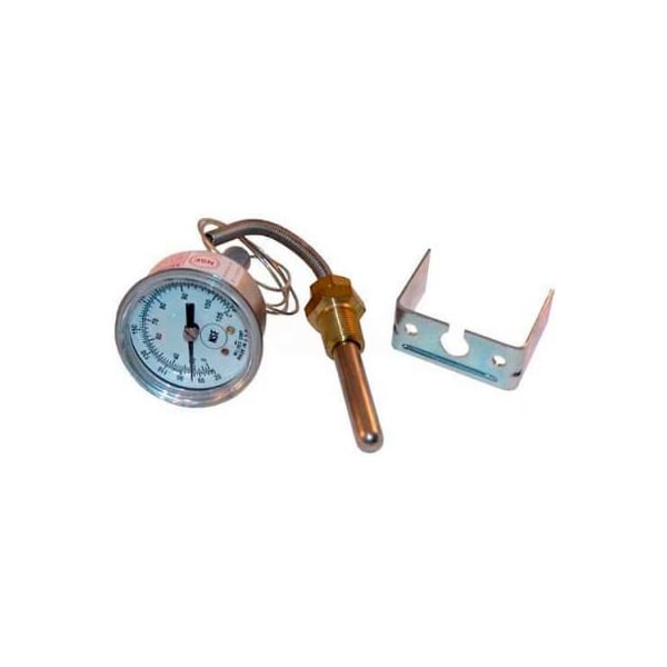 Thermometer, 2" Dia., 0-220 F, U-Clamp, For Hatco, 03.01.005.00
